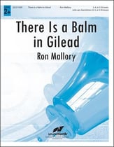 There is a Balm in Gilead Handbell sheet music cover